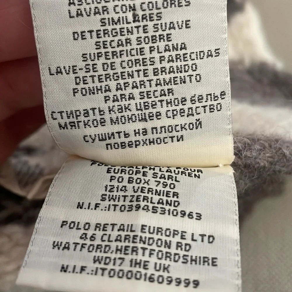 Ralph‎ Lauren Denim & Supply Wool Scarf